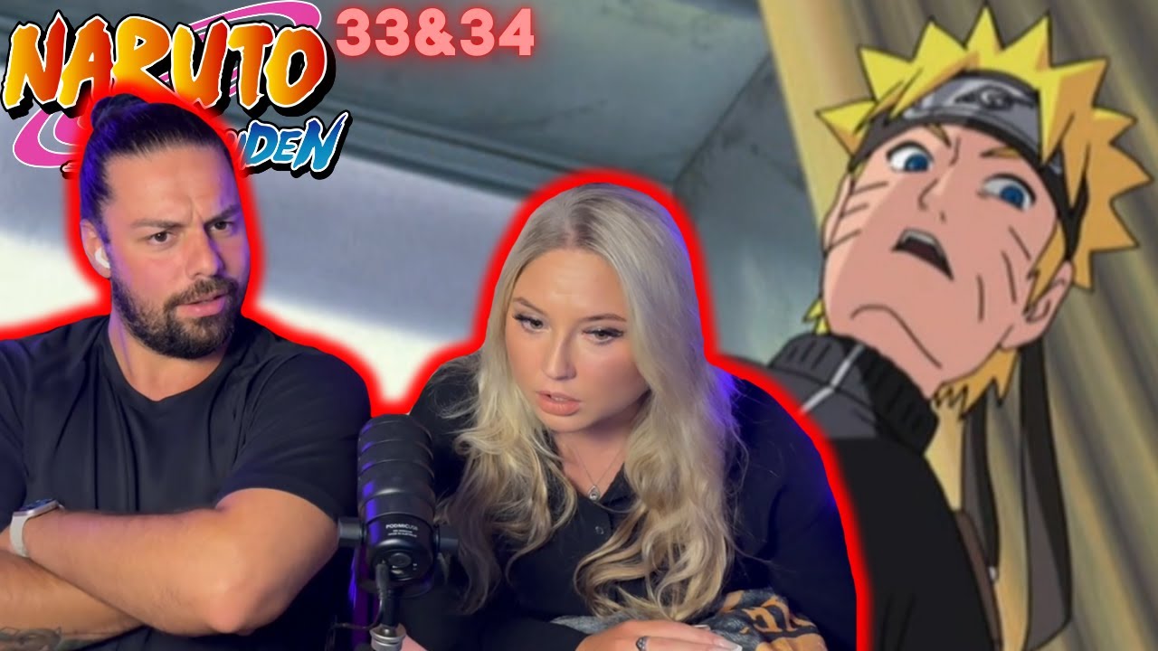 BACK IN TOWN! NEW KAKASHI TEAM! | Naruto Shippuden 33&34 Reaction! | Deniz & Masha