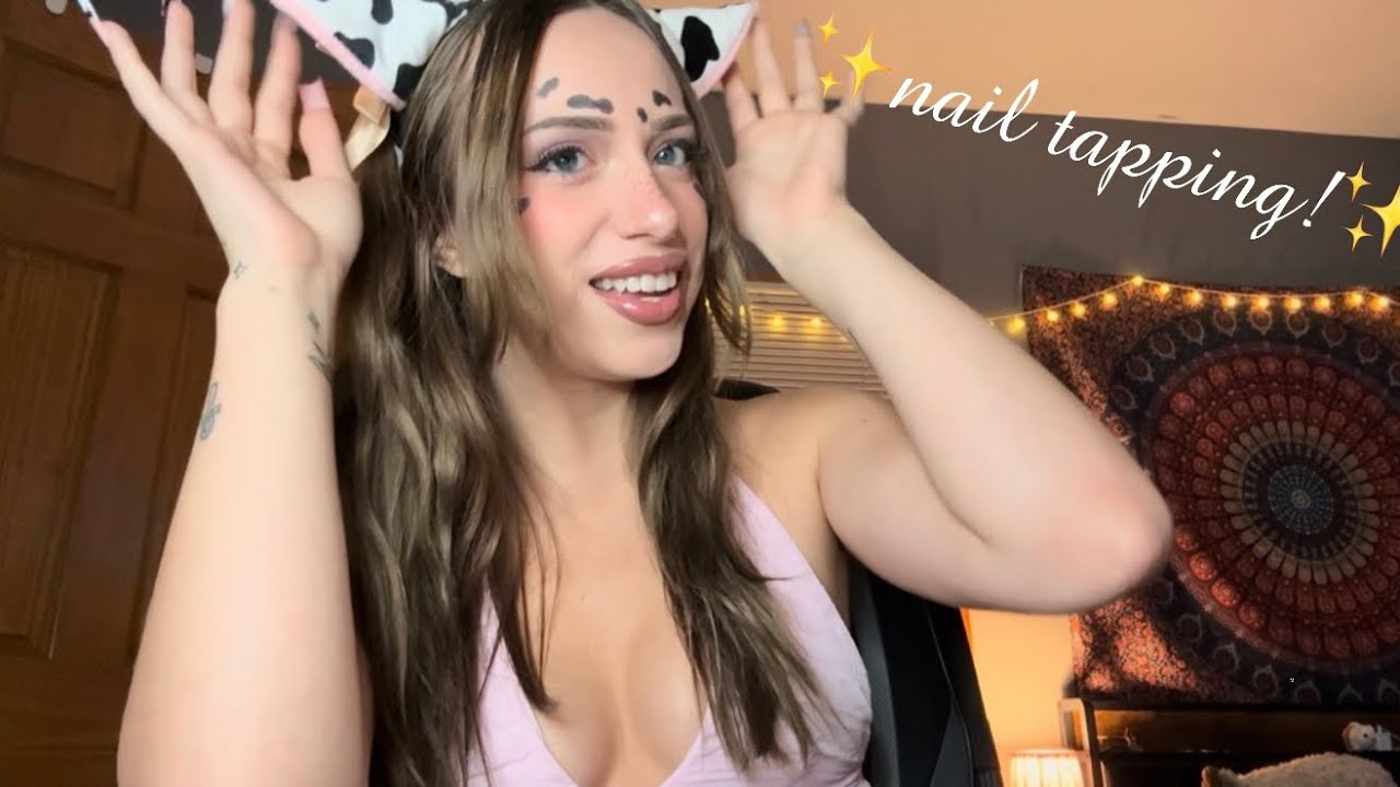 🎧ASMR🎧| Nail Tapping for my Birthday!🎉🥳