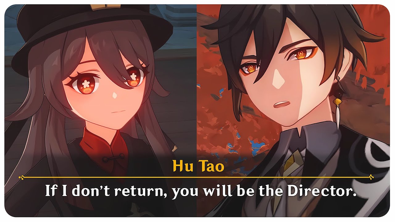 Hu Tao Asks Zhongli to become the Next Funeral Director (Cutscene) Lantern Rite | Genshin Impact 5.3