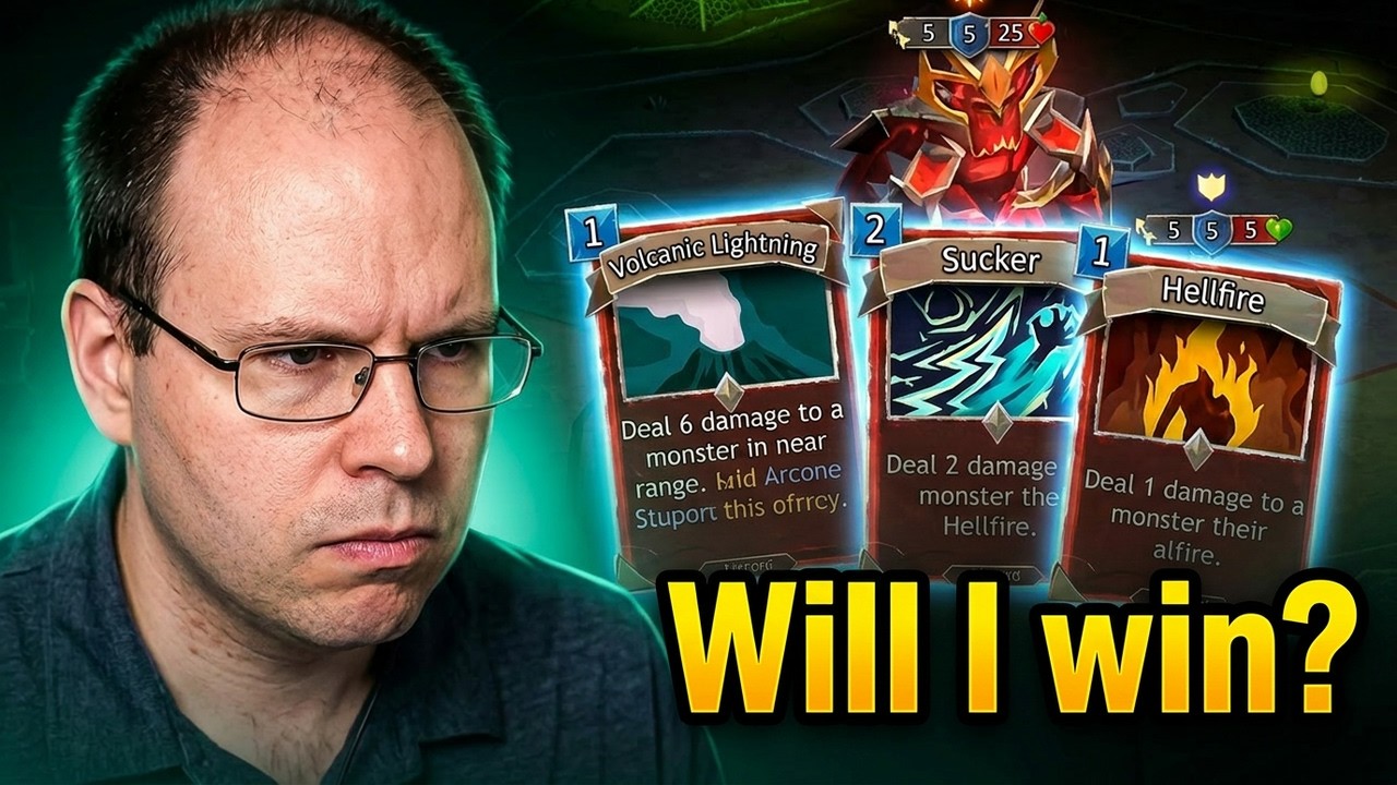 Book of Demons: HELLCARD | Second Run: Will I BEAT This With the Power of RUNES?