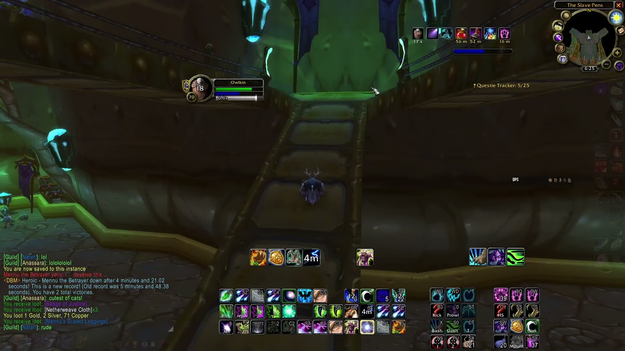 Moonkin slave pens/quagmirran heroic solo (faster method)