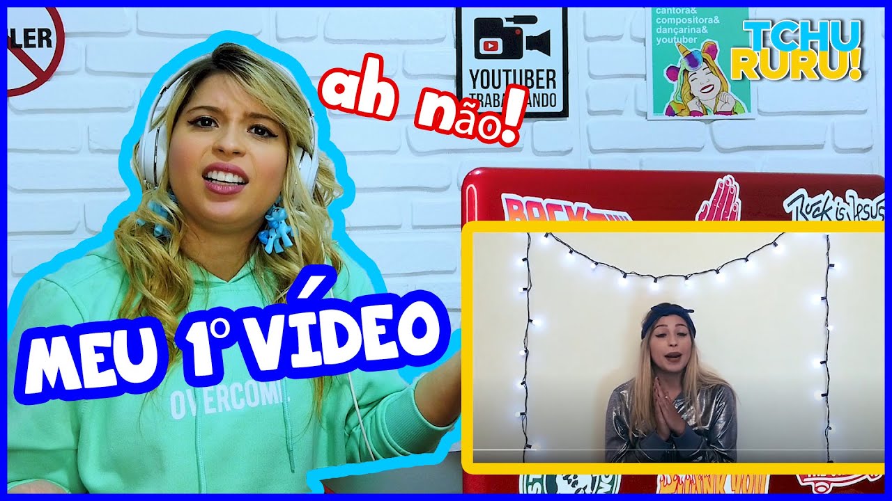REAGINDO AO MEU 1º VÍDEO | BIANCA ALENCAR TCHURURU