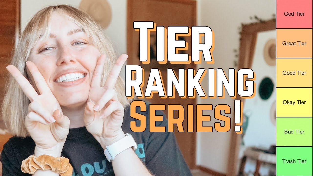 TIER RANKING EVERY SERIES I'VE READ
