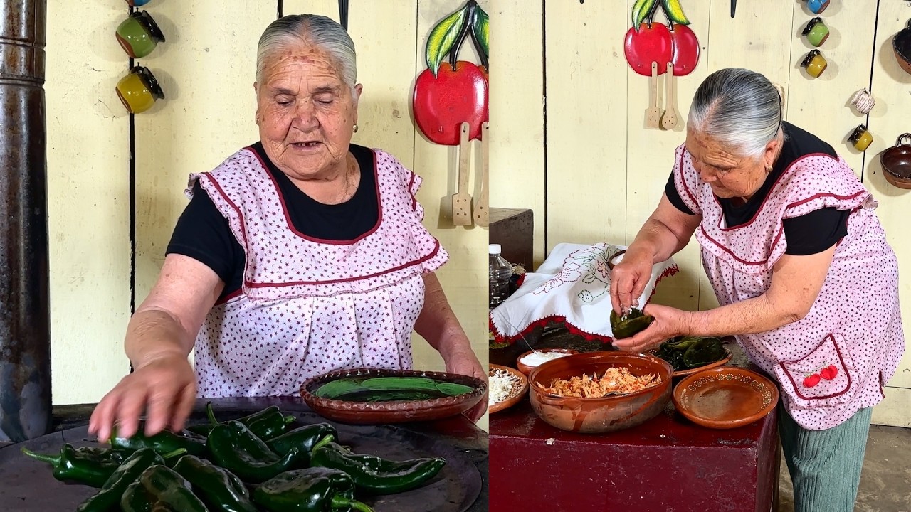 Chiles Rellenos Sin Capear, Bien Sabrosos y Faciles de Hacer