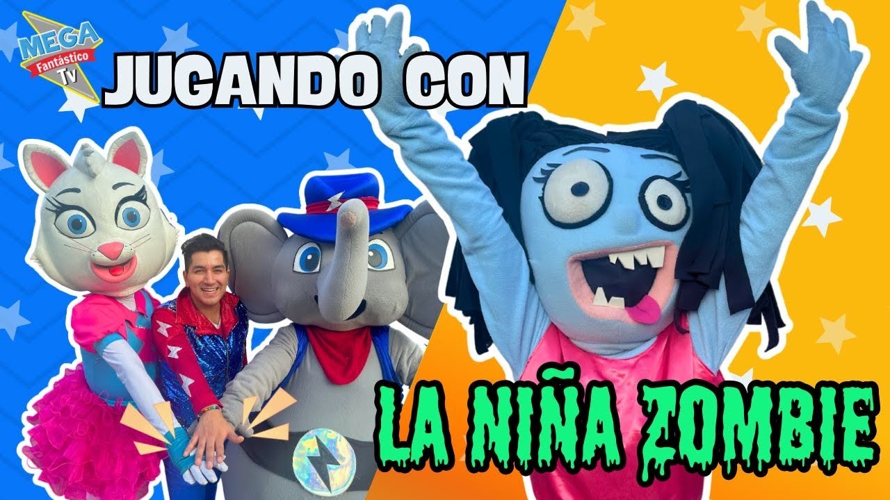 Jugamos con la niña Zombie - Megafantastico Tv