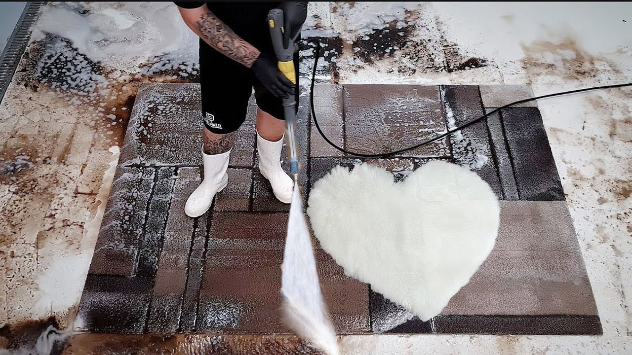 Advanced level of cleaning DIRTY carpet  Black water, almost like mud, flowed out incessantly
