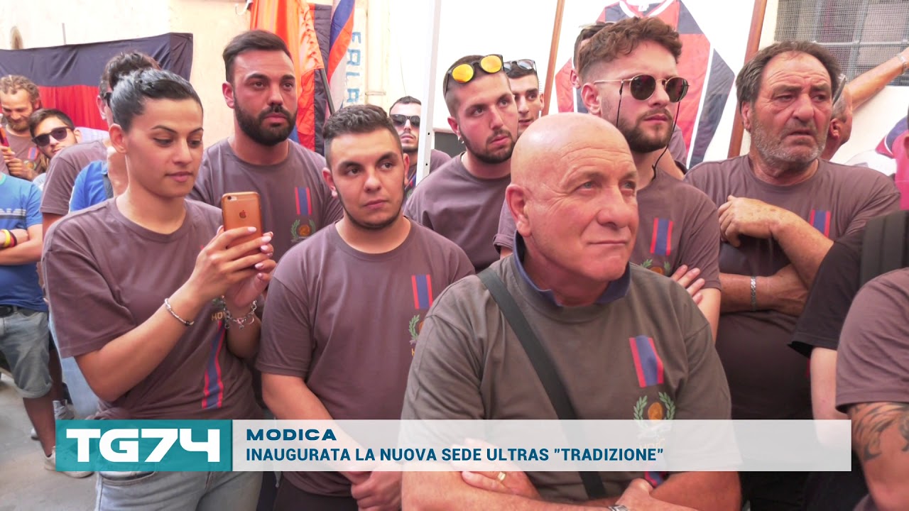 MODICA   INAUGURATA LA NUOVA SEDE ULTRAS TRADIZIONE