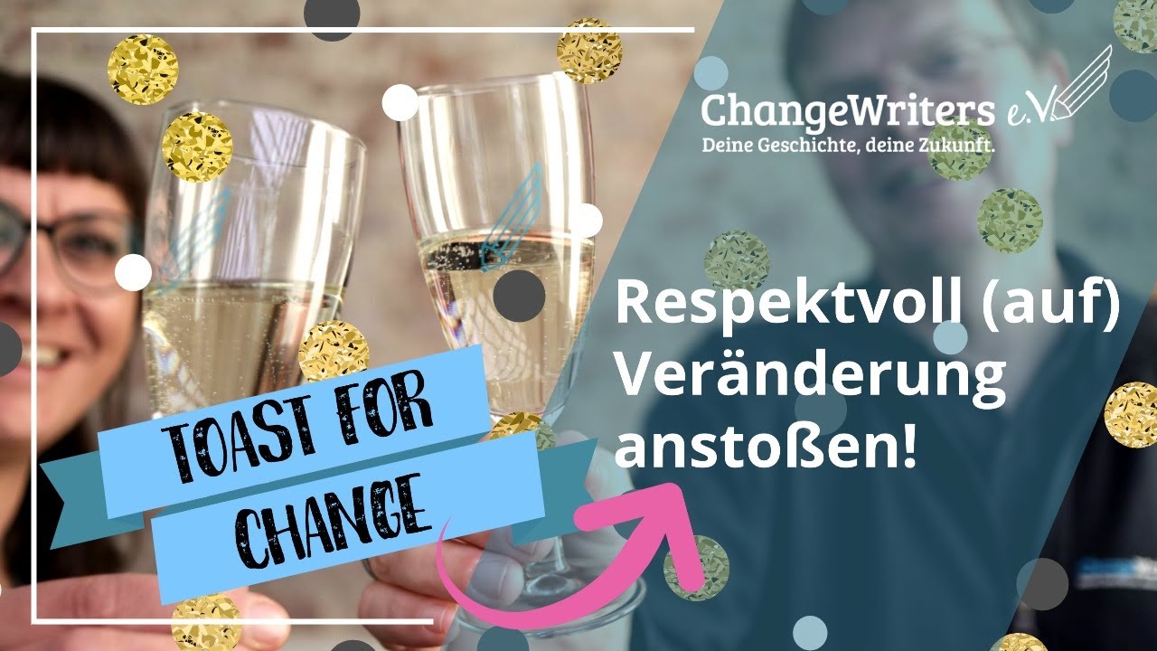 Dein Anstoß für WERTSCHÄTZUNG & RESPEKT im Klassenraum! #toastforchange