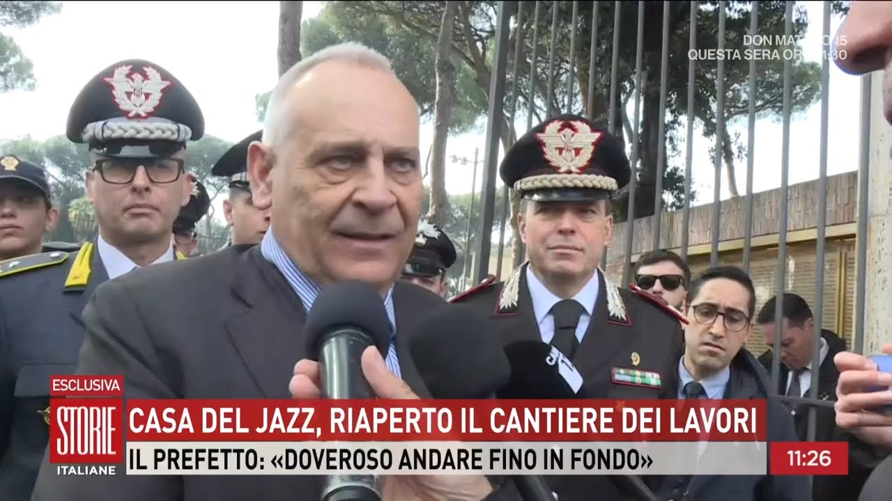 Casa del Jazz, il prefetto Giannini annuncia: 