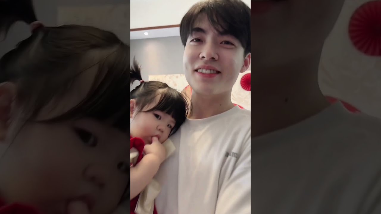 潘爸乐爷vlog：潘爸有“女儿”了！实现“儿女双全”梦？乐爷参加小表妹的周岁的烧烤啤酒泳池别墅派对！（上集）baby leye & pan vlog 9.17 #dadlife  #baby