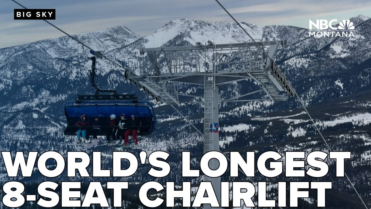 Big Sky makes history with opening of world's longest 8-seat chairlift