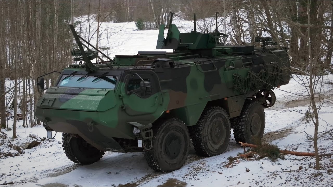 Patria 6x6 as the vehicle platform of CAVS programme