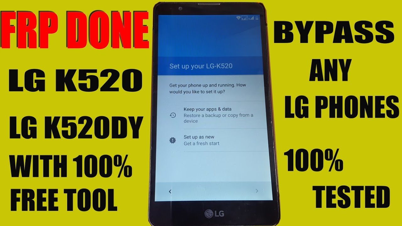 LG STYLUS2 DUAL FRP FREE TOOL