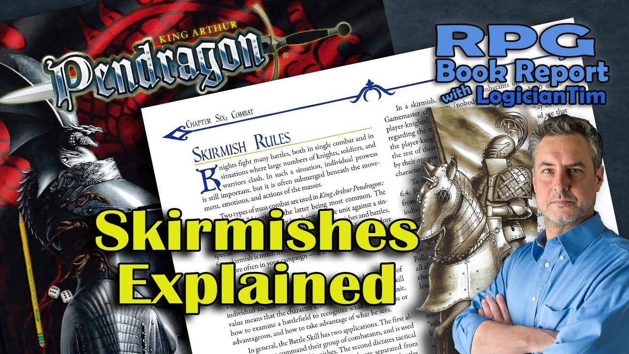 Pendragon RPG - Skirmish Combat Explained