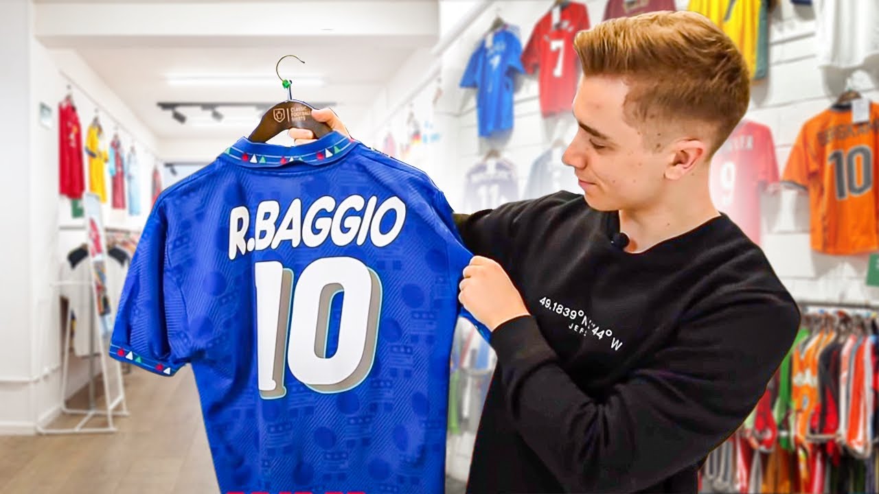 ChrisMD отправляется на поиски БЕЗУМНЫХ ретро-футболок за 500 фунтов стерлингов — Shirt Shopping
