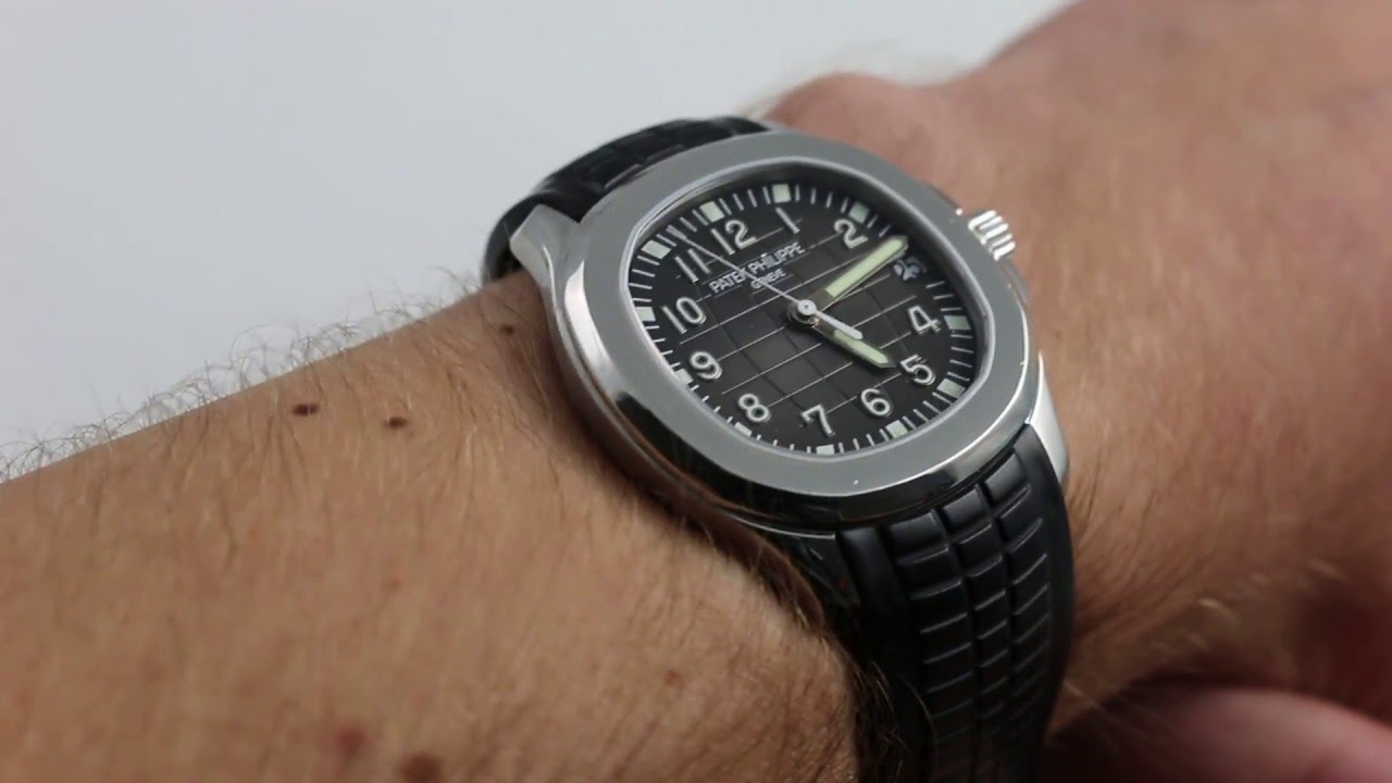 Обзор роскошных часов Patek Philippe Aquanaut 5165A