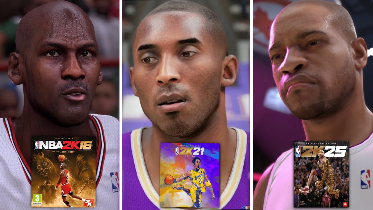 Attempting To Beat The Legend Edition Cover Athlete in EVERY NBA 2K Game!