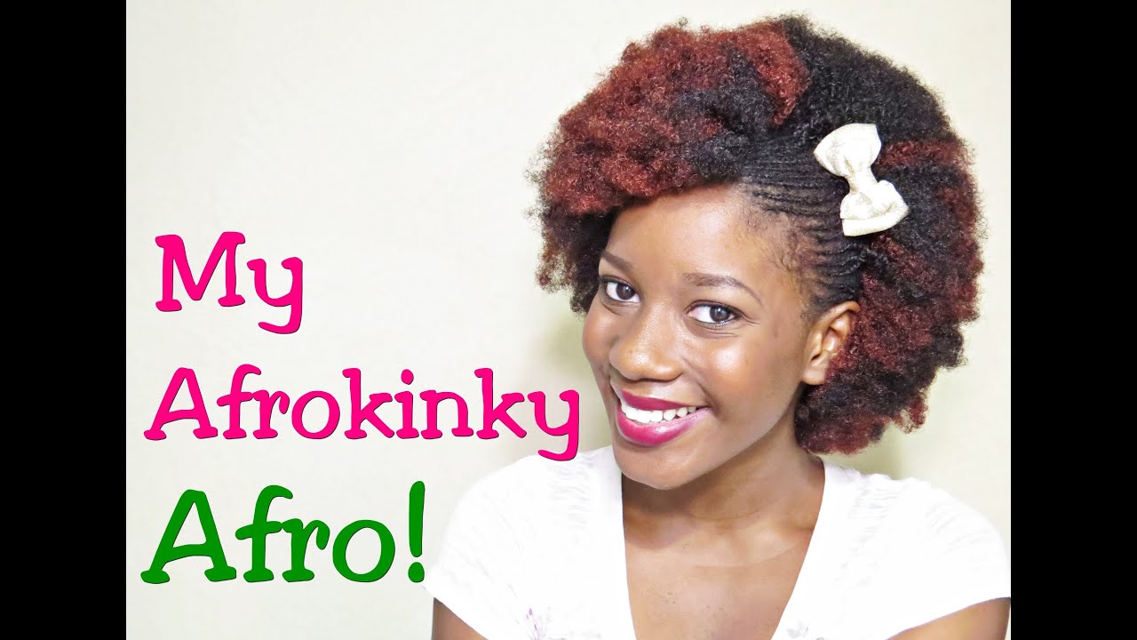 My Afrokinky AFRO | Crotchet Braids