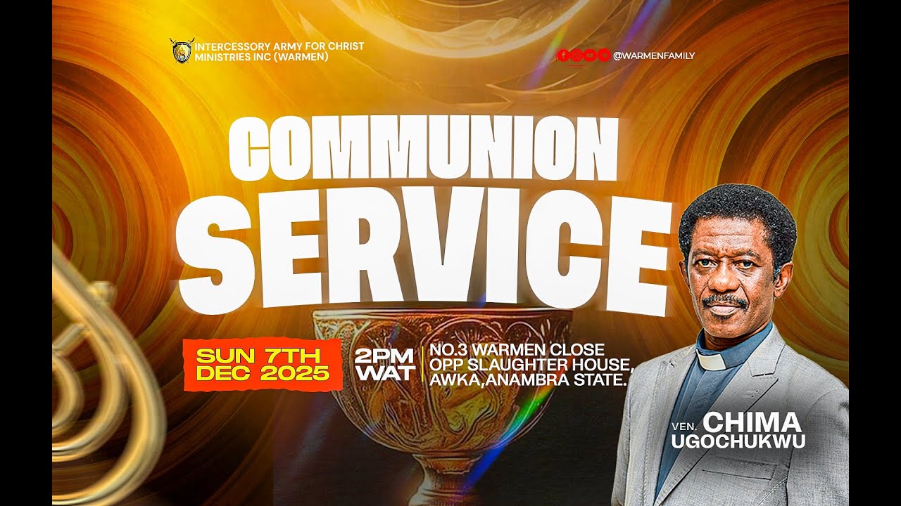 Holy Communion Sevice with Ven. Chima Ugochukwu