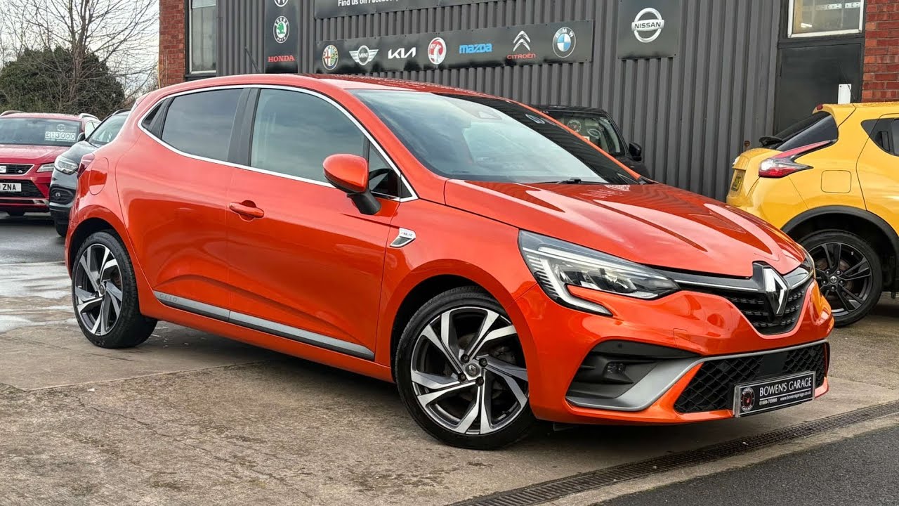 2019 (69) Renault Clio RS Line 1.0 TCE 5Dr in Valencia Orange.37k Miles.2 Owners.6 Services. £10,750