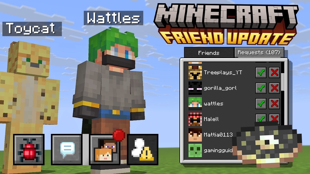 Самое масштабное изменение в многопользовательском режиме Minecraft за последние годы уже здесь!