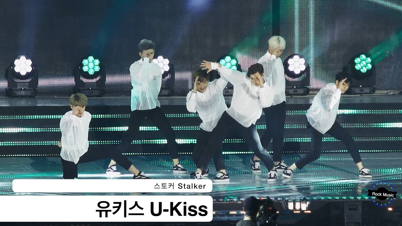 유키스 U-Kiss[4K 직캠]스토커 Stalker@20160617 Rock Music