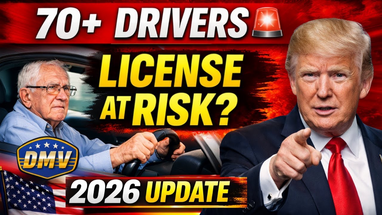 🚨 Over 70 and Driving in the USA? DMV Confirms STRICT License Rule Changes for 2026