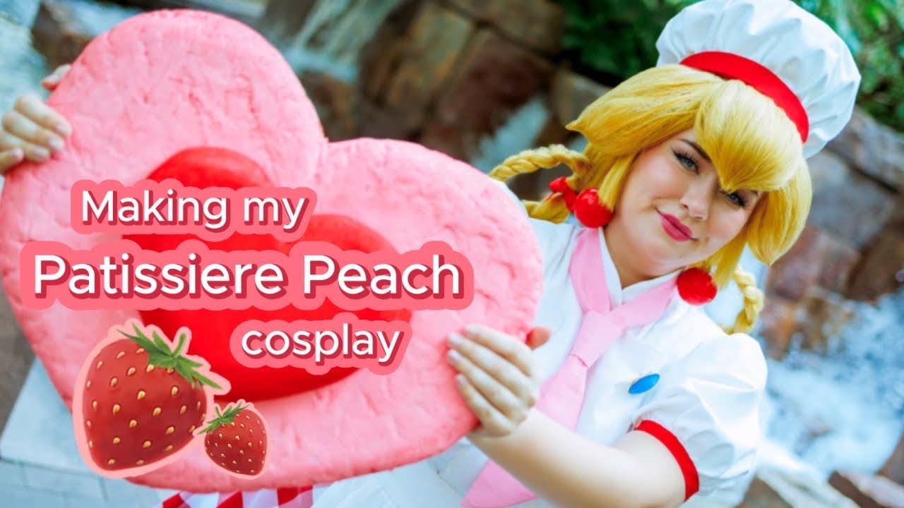 Making my PATISSIERE PEACH Cosplay! ~ Matsuricon 2024