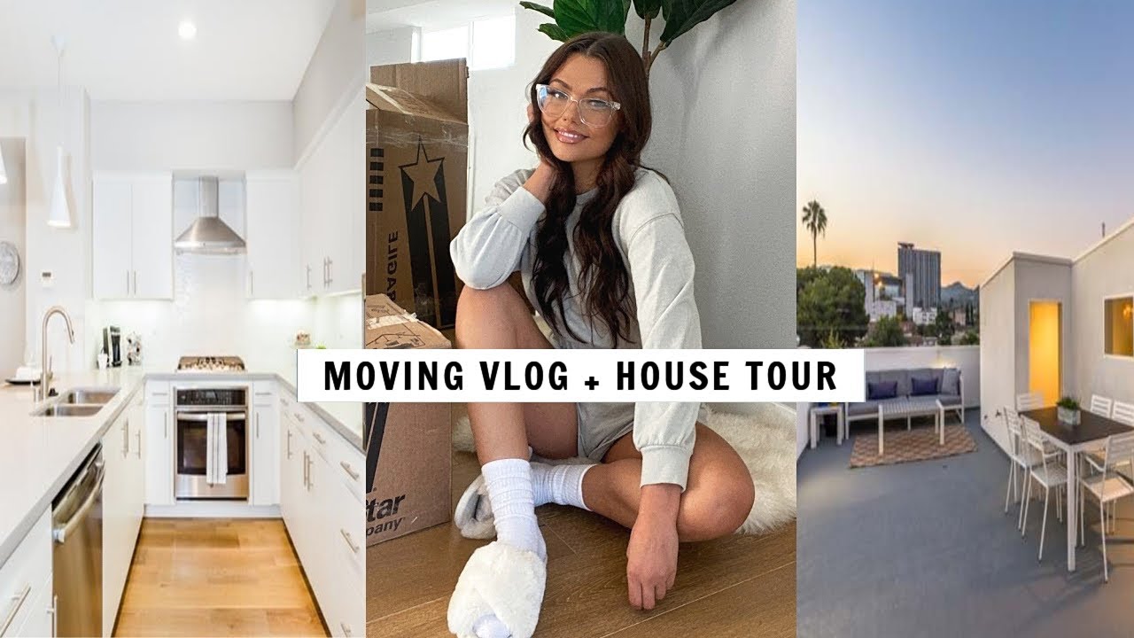 VLOG: moving into my new apartment + empty tour
