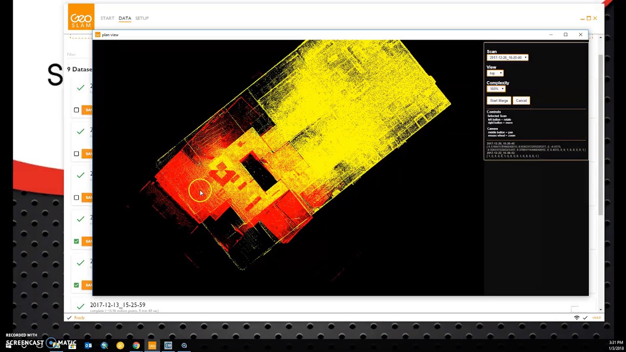 How to Merge Point Clouds with GeoSLAM HUB