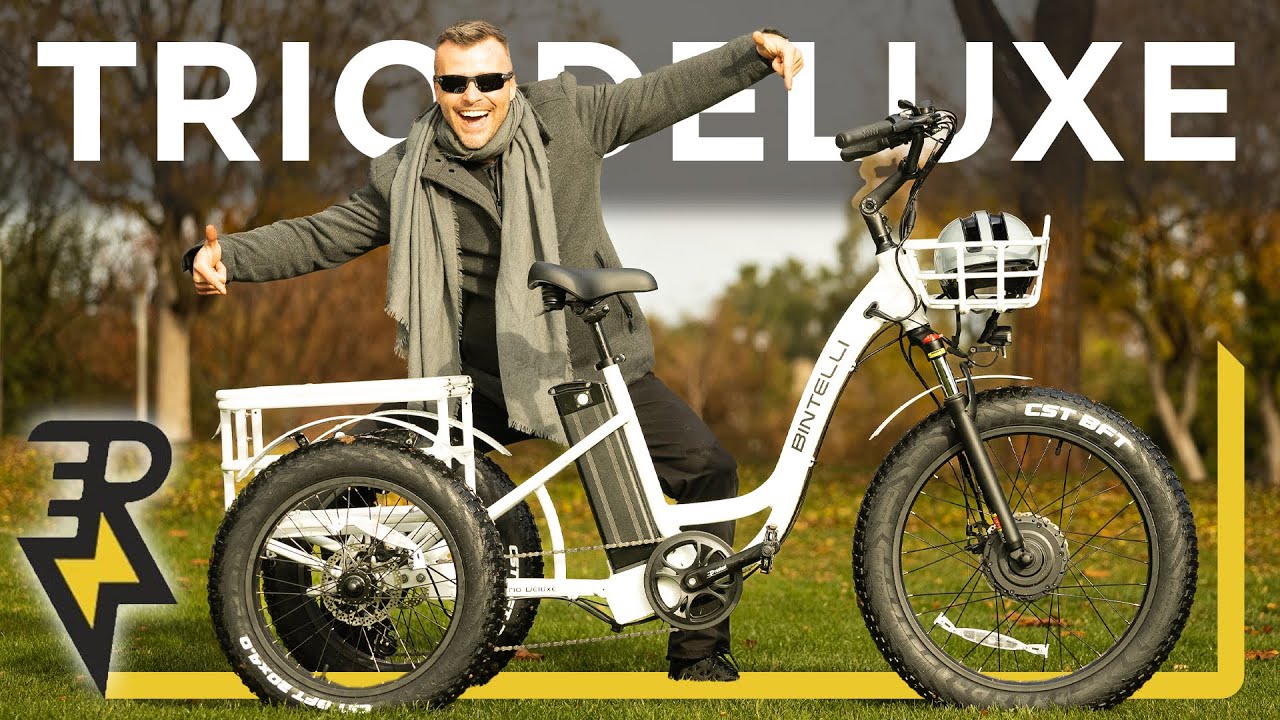 Bintelli Trio Deluxe review: $2,399 Comfy, Easy Riding, Safe and Stable E-Trike