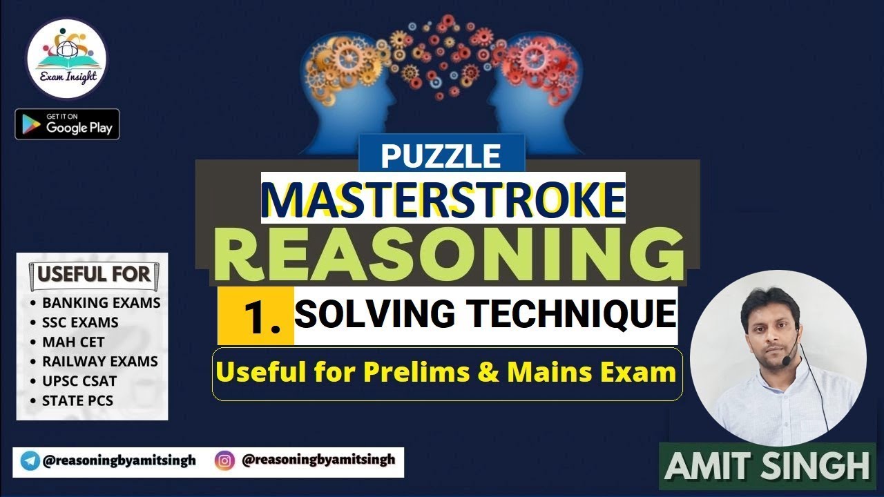 Puzzle-1 Base Concept of Circular Arrangement for NICL Assistant Pre+Main Exams