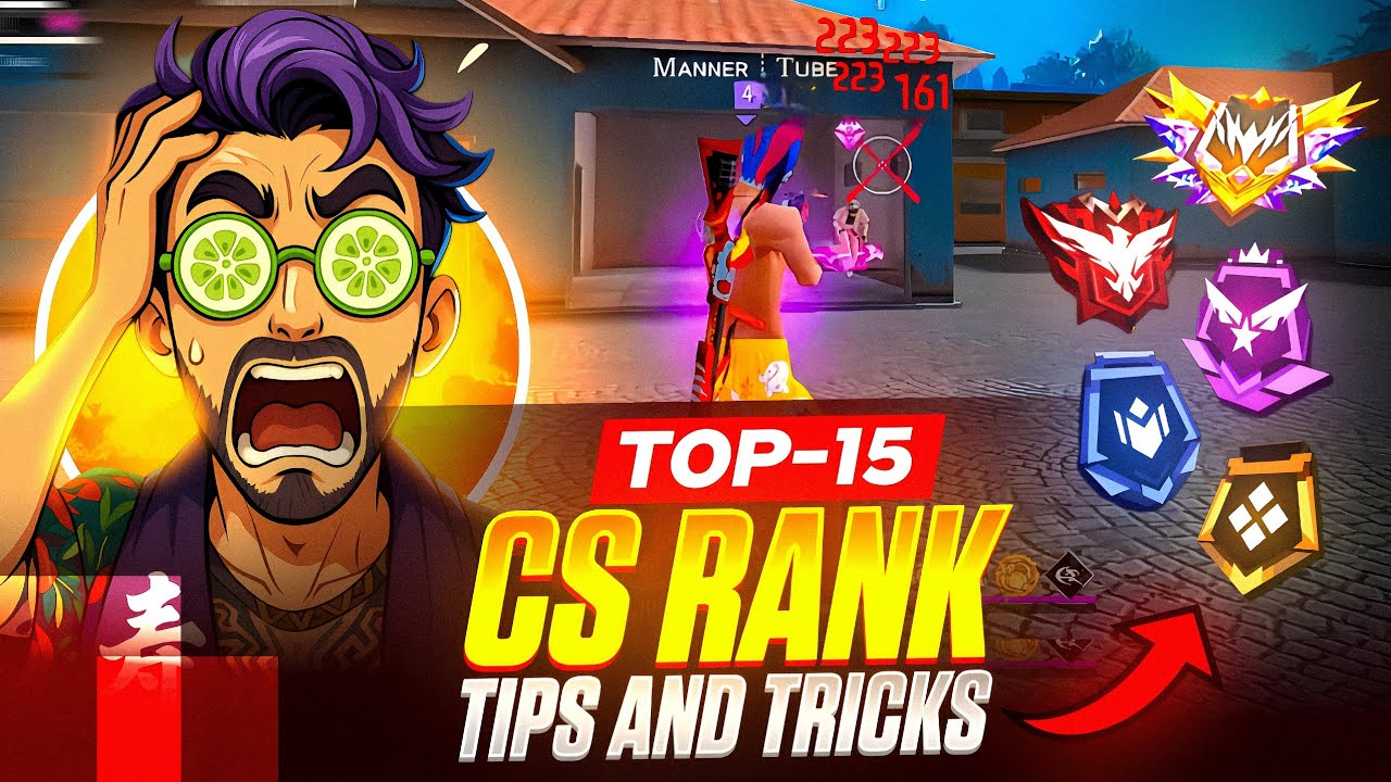 CS RANK TIPS AND TRICKS🔥 | After OB50 UPDATE | Win Every Cs Rank | Manner Tube