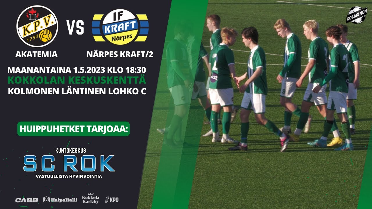 KPV Akatemia - Närpes Kraft/2 ma 1.5.2023 | Huippuhetket