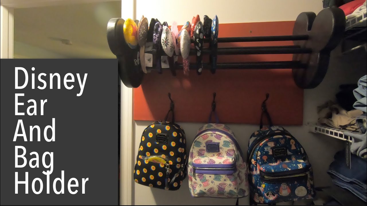 Making a Disney ear and bag holder