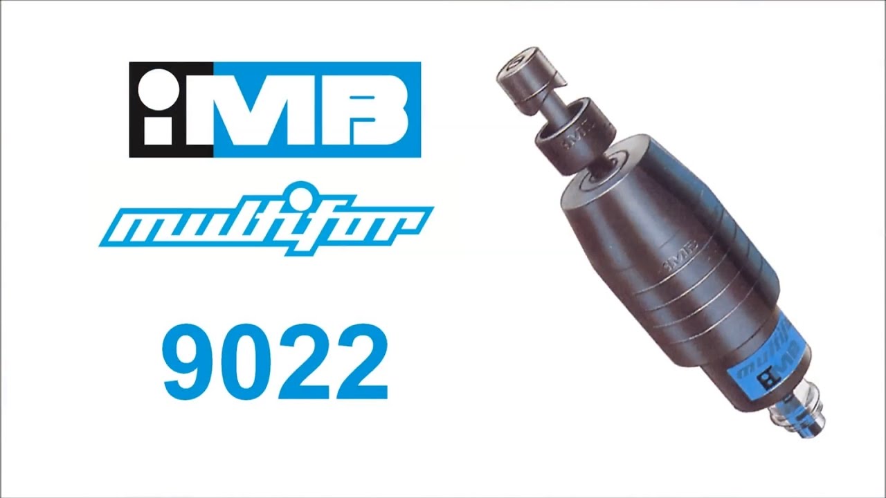 IMB Multifor - 9022 - Perforation cylinder with electric control unit 9008