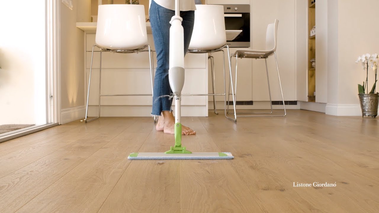 Come pulire il #parquet - Listone Giordano