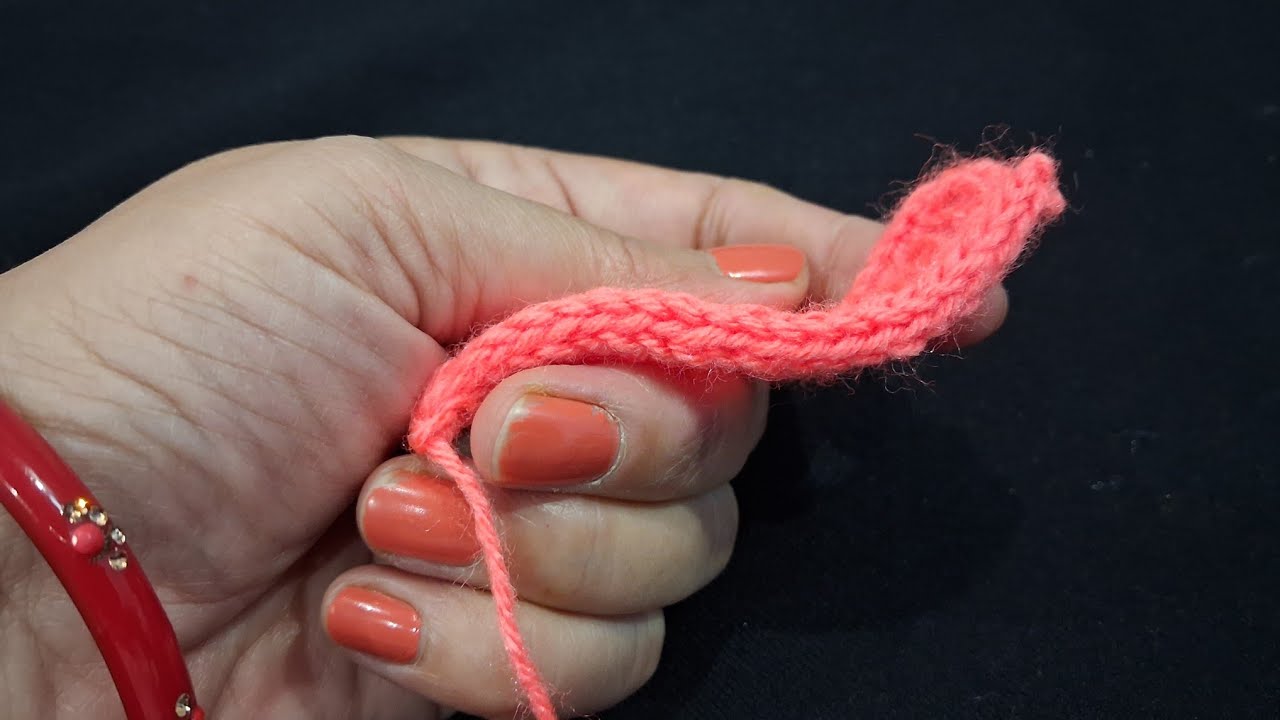  I-Cord Bind Off ✨Apni knitting ko dijiye ek clean, neat aur professional finishing 💖part -1