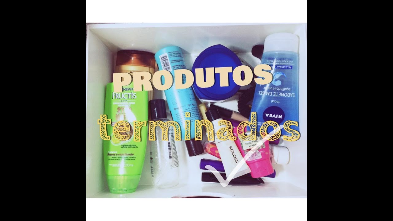 Produtos Terminados!