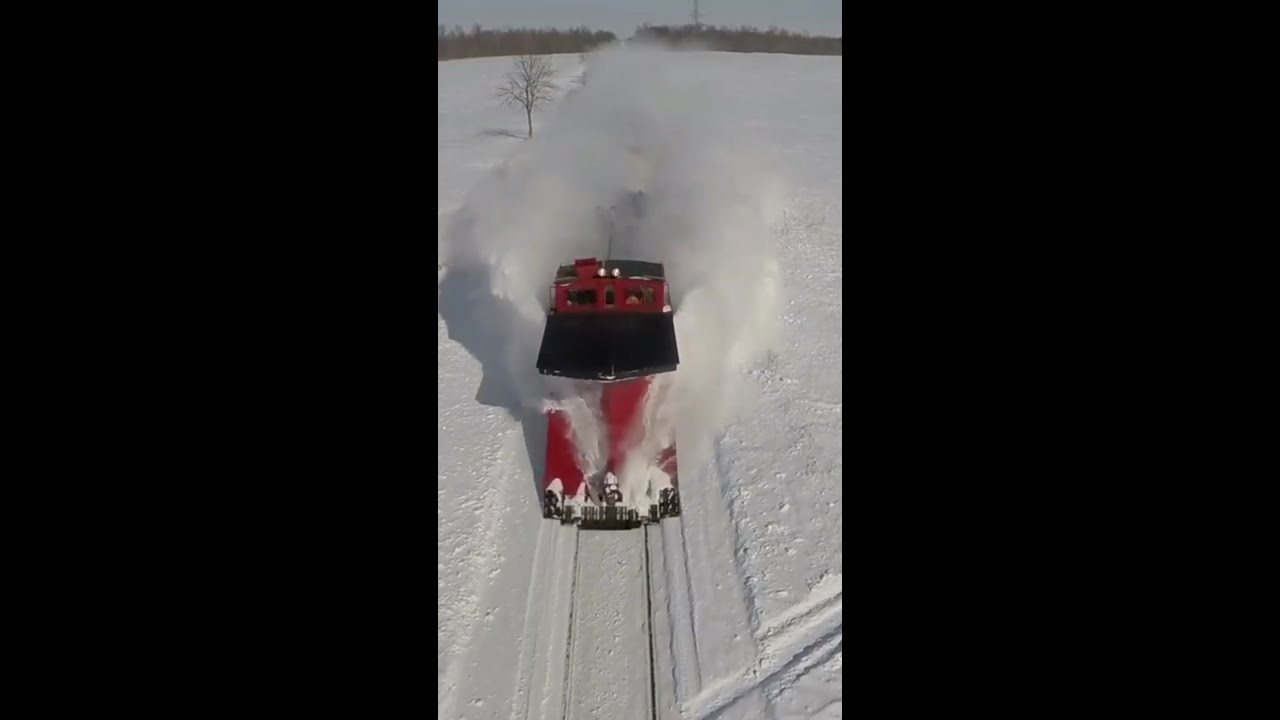 Snowplow Train 🚂🚃 OSR  #Shorts