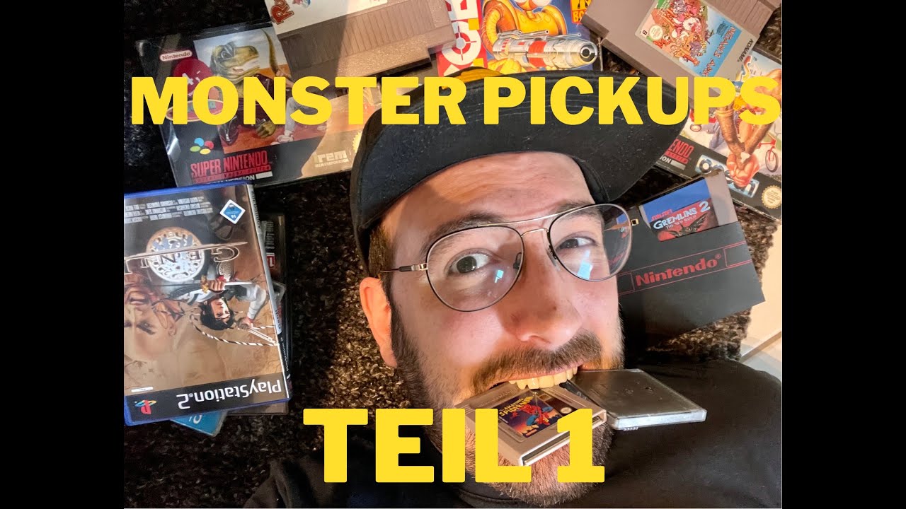 Monster Pickups Teil 1, Lesestoff + Deals mit der Community! NES, SNES, GameBoy!