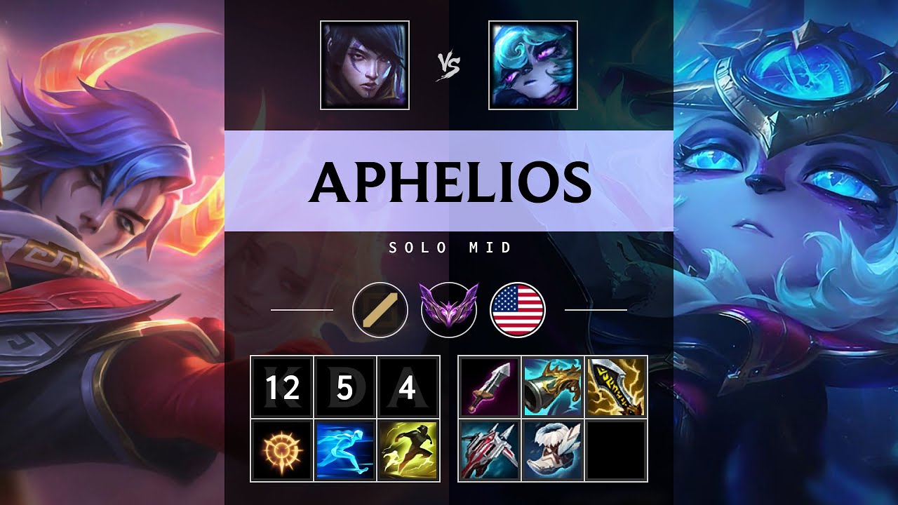 Aphelios Mid vs Vex - NA Master Patch 25.12