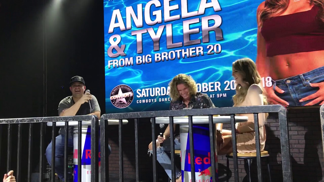 Tyler & Angela #Tangela #bb20 Q&A in Calgary Canada Oct. 20, 2019