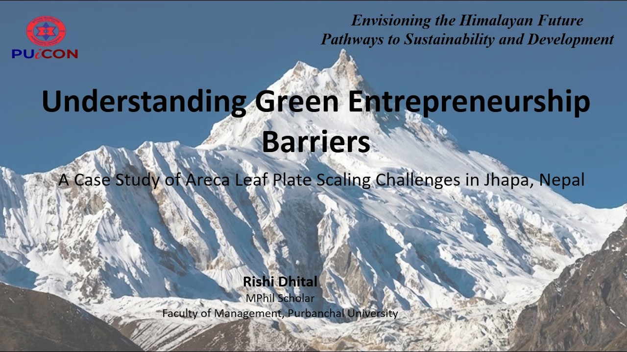 Understanding Green Entrepreneurship Barriers 2026