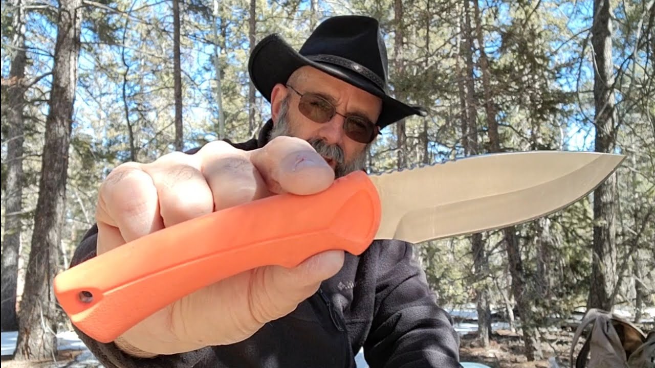 Buck Knives Bucklite Max Hunting Knife large. 420hc steel. Boss heat treat.