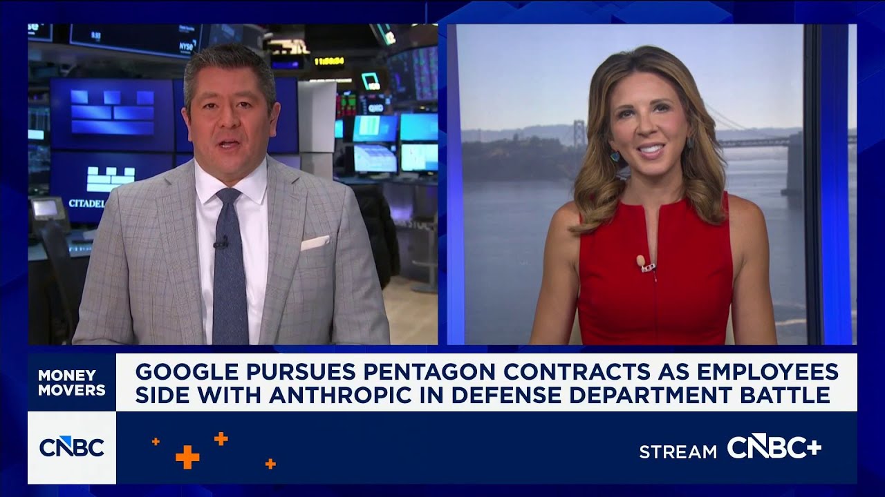 Google pursues Pentagon contracts as employees side with Anthropic in Defense Department battle