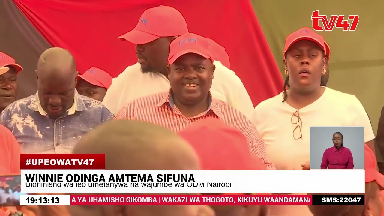 Winnie Odinga ajiunga na mrengo wa Oburu, ajitenga na Sifuna