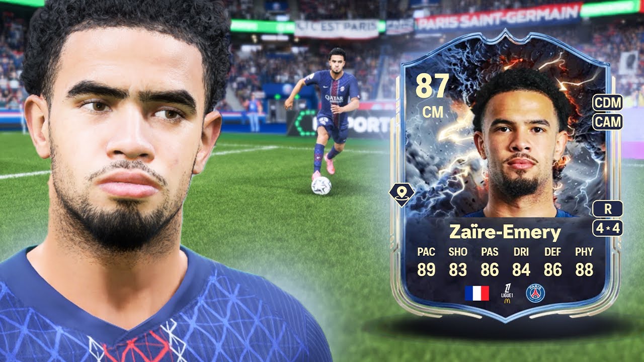 87 ЗАИР ЭМЕРИ ПЕСНЯ ТУРЕ ЭВОЛЮЦИЯ ОБЗОР ИГРОК В FC 26 | FC 26 ULTIMATE TEAM