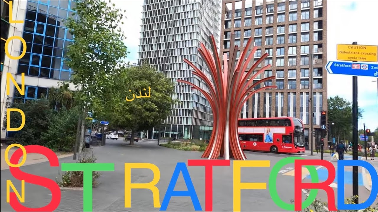 A visit to Stratford High Street London.