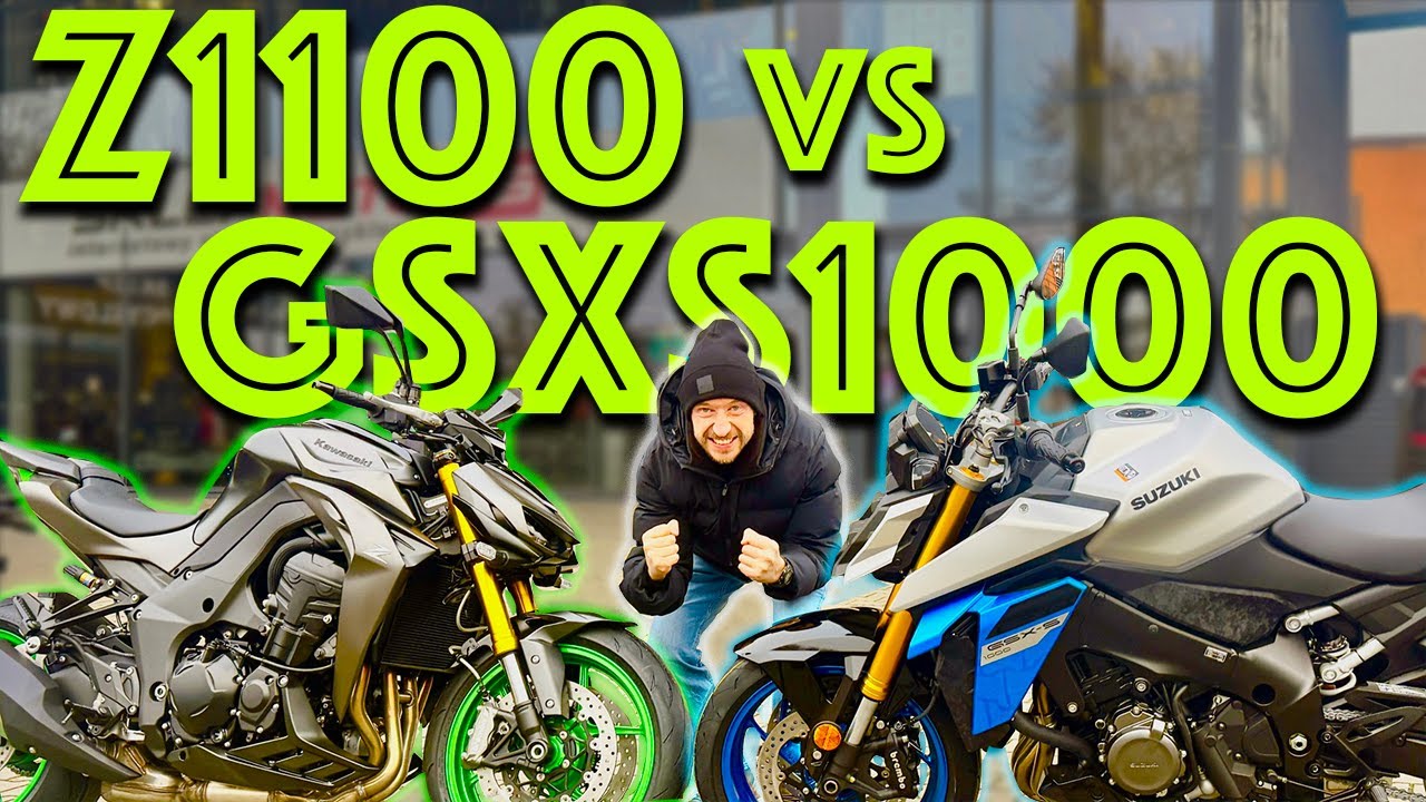 Japońska walka gigan&oacute;w! Kawasaki Z1100 vs Suzuki GSX-S1000 naked klasy 1000 czyli jaki litr wybrać!